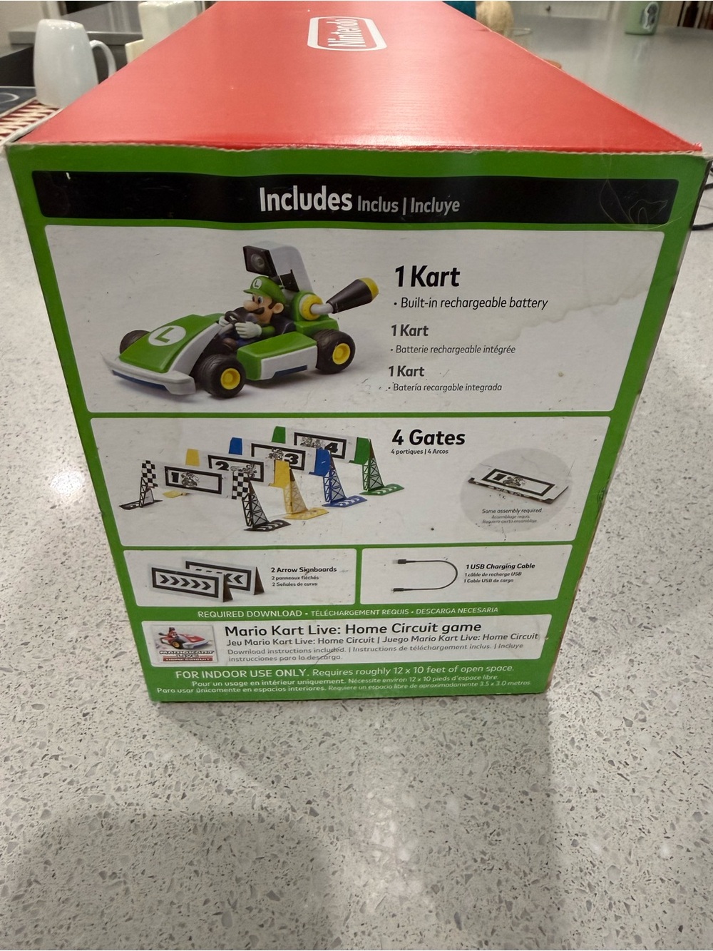 Nintendo Mario Kart Live: Home Circuit - Luigi Set (Green) - Picture 10 of 14